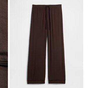 GAP Softest Modal PJ Pants - brown, S Tall
